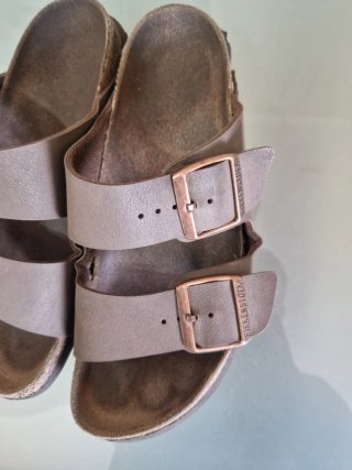 Sandali Birkenstock Marroni