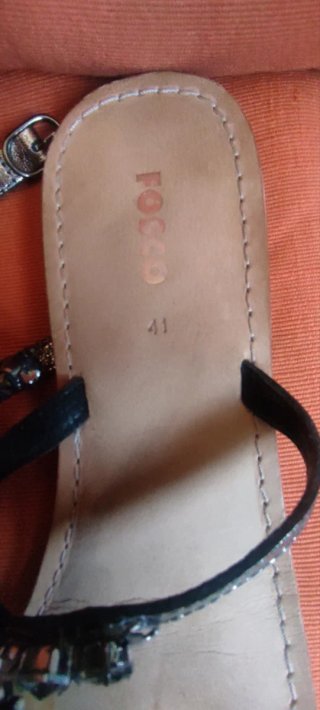 Sandalias Fosco Pedrería Talla 41