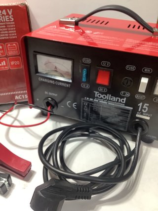 Cargador Baterías Toolland AC15