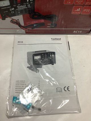 Cargador Baterías Toolland AC15