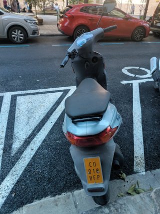 La moto en Valencia Derbi Atlantis 50cc