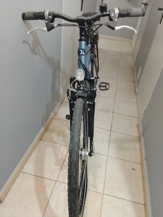 Bicicleta de paseo B'TWIN azul