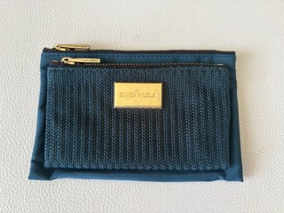 BIMBA Y LOLA Monedero Nylon y Malla Verde