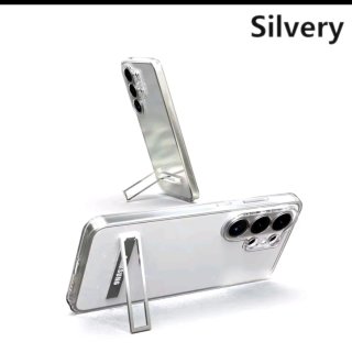 Funda Samsung S26 Transparente con Soporte