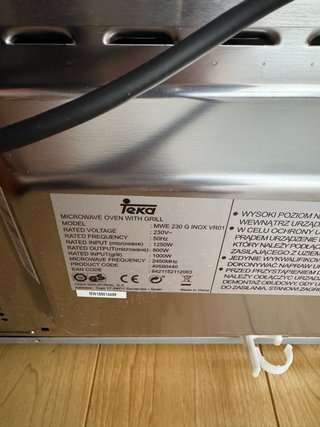 Microondas Teka MWE 230 G 23 Litros