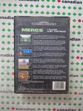 Mercs Mega Drive