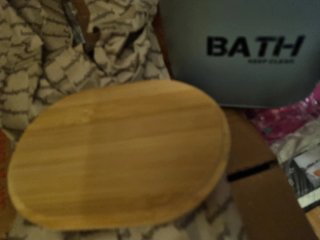 Scatola porta tutto in metallo e legno
