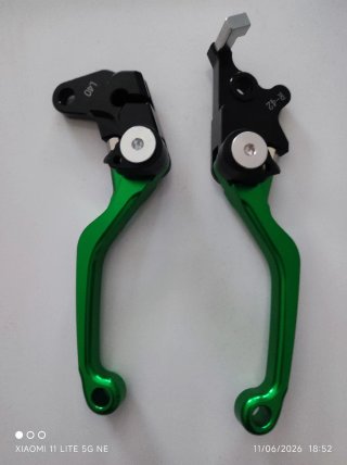Manetas Pit Bike Verdes
