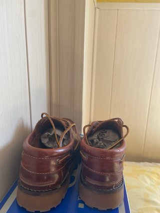 Zapatos náuticos Benavente de piel marrón T.39