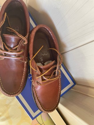 Zapatos náuticos Benavente de piel marrón T.39