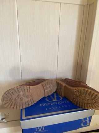 Zapatos náuticos Benavente de piel marrón T.39