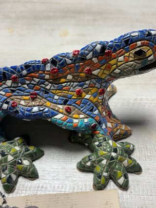 Figura Dragón Gaudí Trencadís
