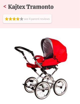 URGE VENTA!! Carro de bebé clásico tipo inglesina