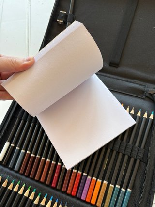 Set Artístico Lápices Colores y Cuaderno NUEVO