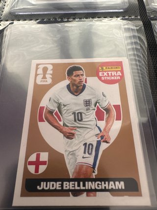 Extra Sticker Jude Bellingham Bronce Panini