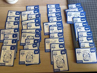 Lote Cromos Toy Story 5