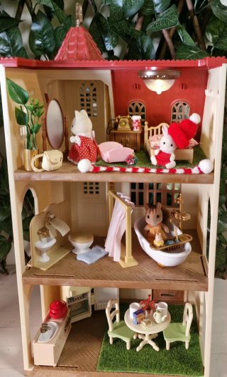 Torreón con ascensor sylvanian families