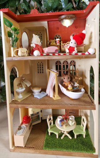 Torreón con ascensor sylvanian families