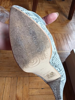 Zapatos tacón ELIA BRUNI lazo