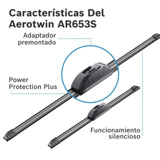 Limpiaparabrisas Bosch AeroTwin AR653S