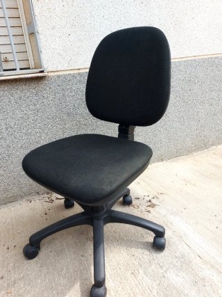 Silla de escritorio negra
