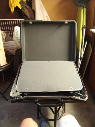 Maleta Vintage Samsonite Gris
