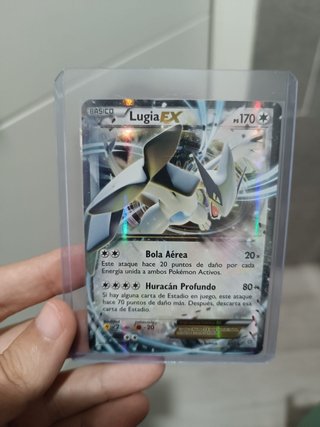 Lugia EX Antiguos Orígenes Carta Pokémon