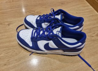 Nike Dunk Low Azul y Blanco Talla 44.5