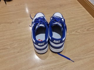 Nike Dunk Low Azul y Blanco Talla 44.5