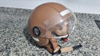 Casco Moto Ride Motorcycles Marrón Talla M