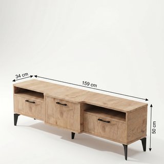 Mueble TV 159x34x50 cm