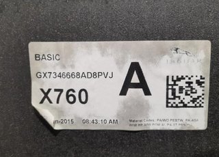 Jaguar 107247 gx7346668ad8pvj bandeja xe 2.0 turbo