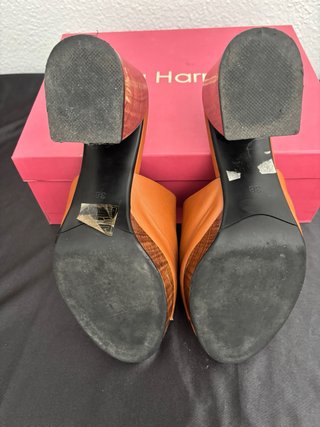 Sandalias Noa Harmon Marrón Hebilla Tortoise