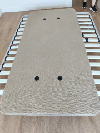 Somier Fibermaster Pikolin 135cm 4 patas..