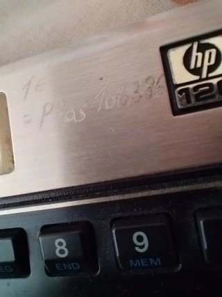 Calculadora Financiera HP 12C