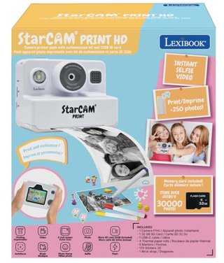 Lexibook StarCAM PRINT HD Fotocamera Istantanea