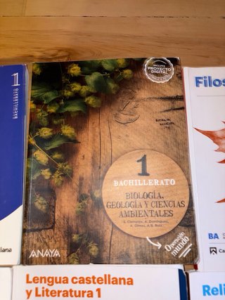 LIBROS 1 BACHILLERATO