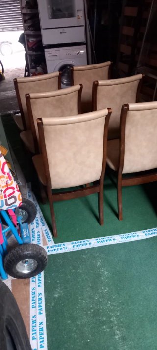 Juego de 6 sillas de comedor