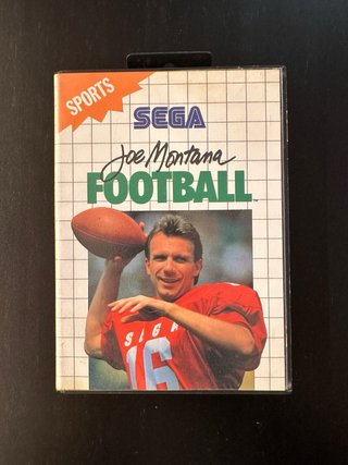 Joe Montana Football - Master System - Completo