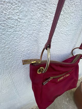 Bolso bandolera Bimba y Lola burdeos