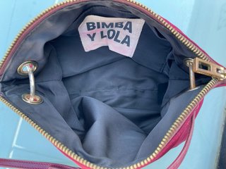 Bolso bandolera Bimba y Lola burdeos