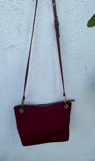 Bolso bandolera Bimba y Lola burdeos