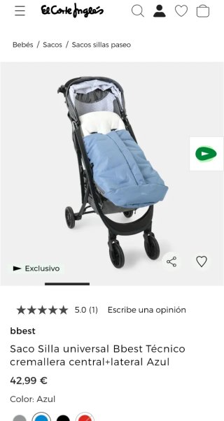 Saco universal para silla bbest