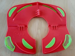 Asiento reductor WC niños espacial
