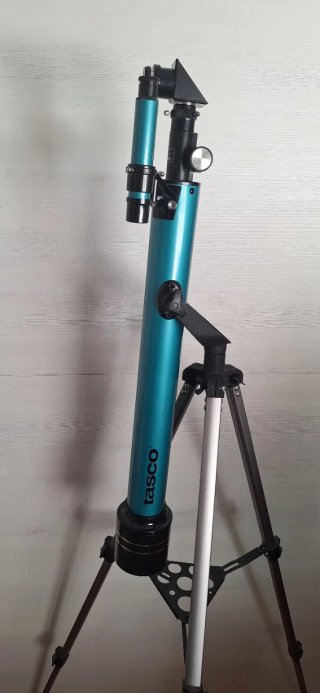 Telescopio Tasco Azul con Trípode