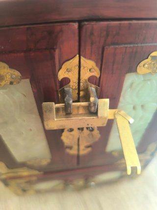Joyero musical chino antiguo