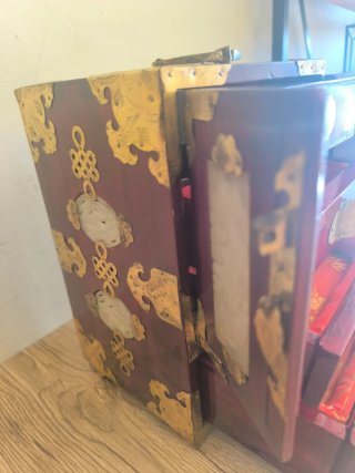 Joyero musical chino antiguo