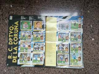 Álbum Cromos Liga este temporada 97/98 COMPLETO