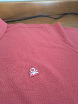 Polo United Colors of Benetton Rojo Hombre