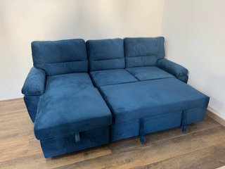 Muebles Nuevos: Sofá Cama Azul + Arcón Liquidación